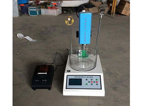 電腦瀝青針入度控溫加打印試驗(yàn)儀